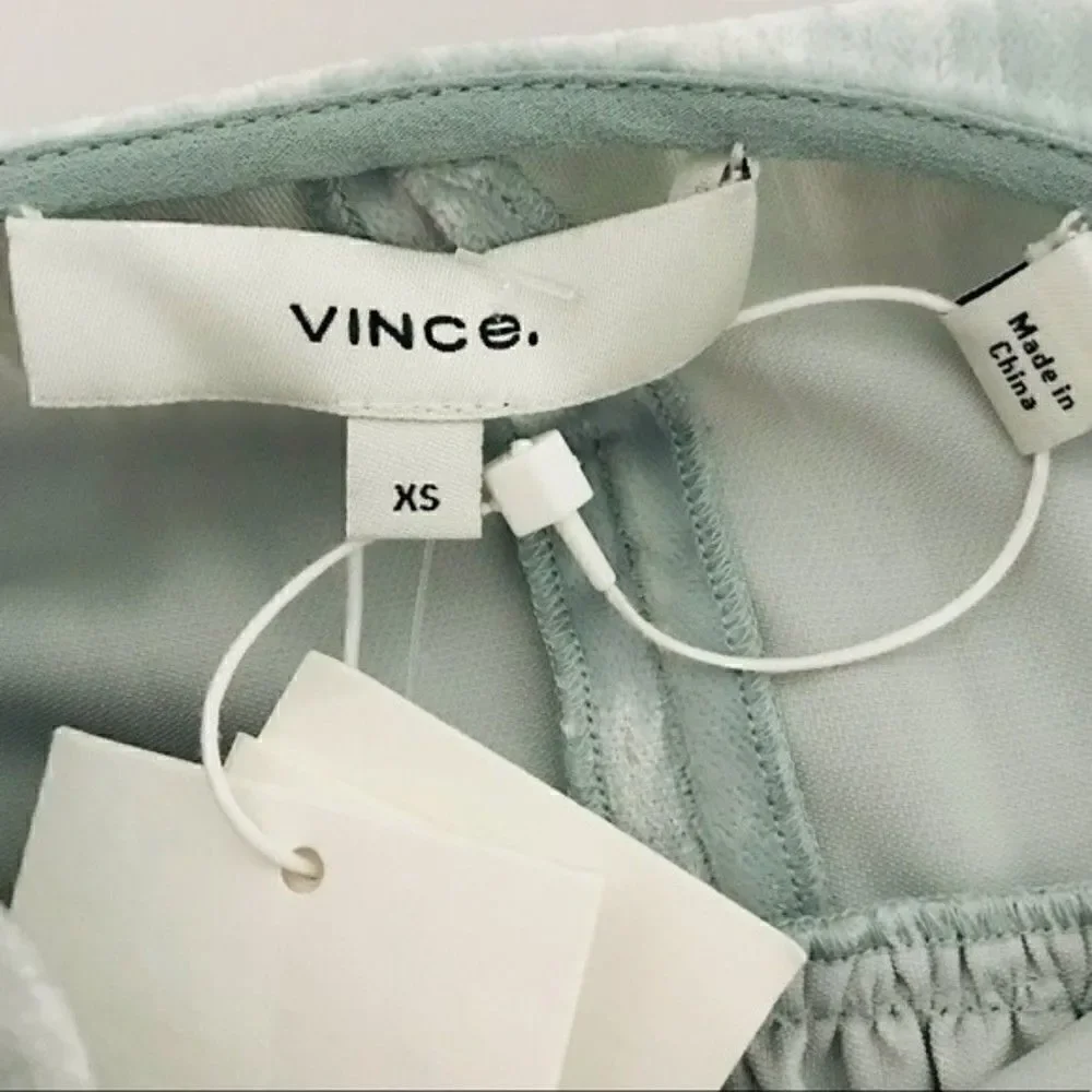 Vince ruched velour